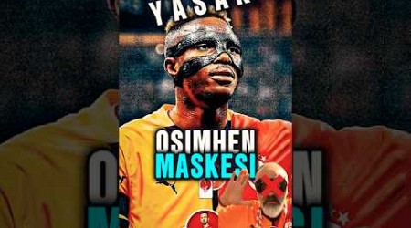 Osimhen Maskesi Artık Yasak ❌ #osimhen #galatasaray #futbol