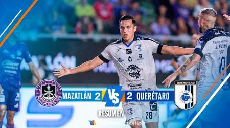 Resumen: Mazatlán 2-2 Querétaro | Jornada 11 | Liga BBVA MX, Apertura 2024