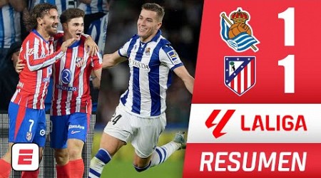 ATLÉTICO DE MADRID lo volvió a hacer: Iba ganando hasta el ‘84 y REAL SOCIEDAD lo empató | La Liga