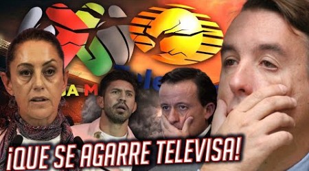 ¡SE PRENDIÓ LA LIGA MX! ¡SHEINBAUM QUIERE A TELEVISA EN LA CALLE!