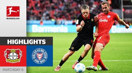 Kiel&#39;s Epic Comeback! | Bayer 04 Leverkusen - Holstein Kiel 2-2 | Highlights | MD 6 – Bundesliga