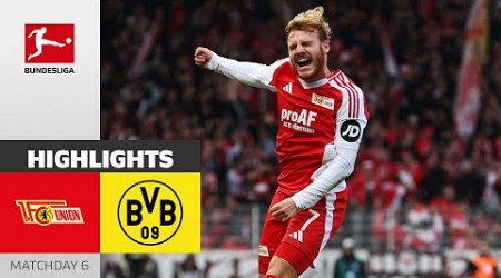 Union Shocks BVB! | Union Berlin - Borussia Dortmund 2-1 | Highlights | Matchday 6 – Bundesliga