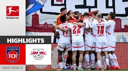 Openda-Strike Makes The Difference | 1. FC Heidenheim 1846 - RB Leipzig 0-1 | Highlights | MD 6