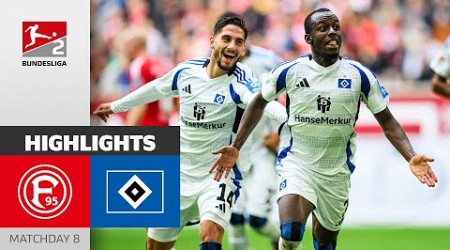 HSV Beats League Leaders | Fortuna Düsseldorf - Hamburger SV 0-3 | Highlights | MD 8 - Bundesliga 2