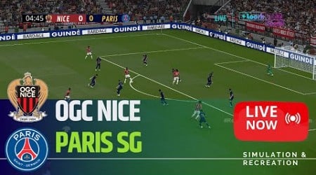 NICE - PSG LIVE / LIGUE 1 MATCH EN DIRECT / eFootball Simulation