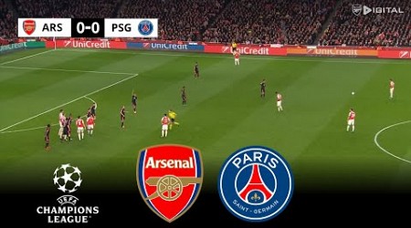 Arsenal vs Psg | UEFA Champions League 2024/25 | Ucl Live Stream | eFootball Pes 21 Gameplay