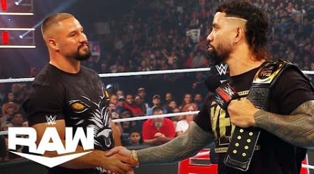 Bron Breakker Shows Jey Uso Some Respect | WWE Raw Highlights 9/30/24 | WWE on USA