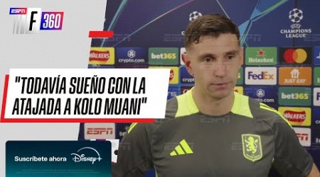 &quot;ES UNA LÁSTIMA NO PODER ESTAR CON LA SELECCIÓN&quot;: Dibu Martínez EN EXCLUSIVA con #ESPNF360