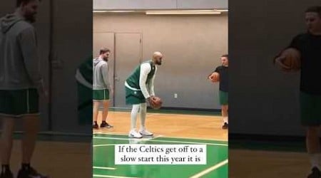 The Celtics have the funniest practices! #shorts #nba #celtics