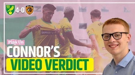 Thorup is at the wheel | Connor&#39;s Verdict: Norwich City 4-0 Hull City