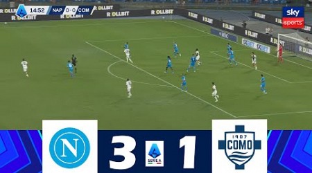 Napoli-Como [3-1] | Lega Serie A 2024/25 | Highlights della Partita!