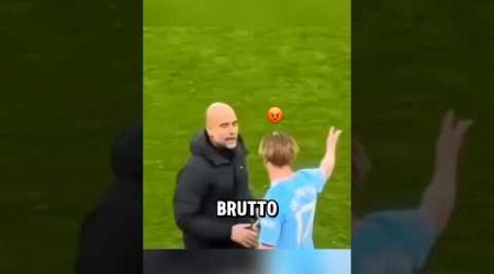 FORTE LITE TRA GUARDIOLA E DE BRUYNE