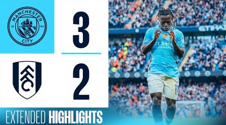 EXTENDED HIGHLIGHTS | Man City 3-2 Fulham | Kovacic brace in hard fought win!