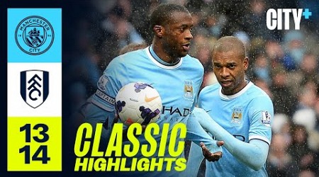 DEMICHELIS ICONIC GOAL! | Man City 5-0 Fulham | Classic Highlights