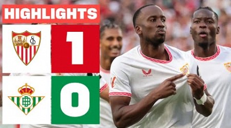 SEVILLA FC 1 - 0 REAL BETIS | RESUMEN LALIGA EA SPORTS