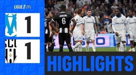 OLYMPIQUE DE MARSEILLE - ANGERS SCO (1-1) - 7ème journée - Ligue 1 McDonald&#39;s 24/25