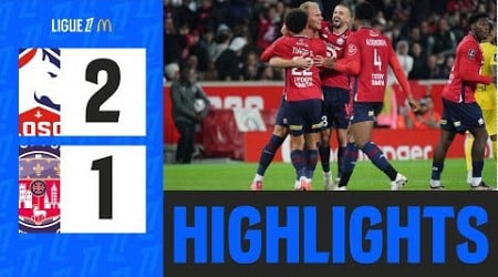 LOSC LILLE - TOULOUSE FC (2-1) - 7ème journée - Ligue 1 McDonald&#39;s 24/25