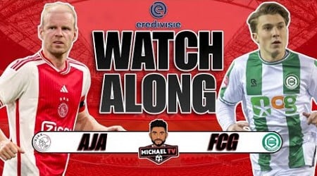 Ajax 3-1 FC Groningen Live | Eredivisie | Watch Along @lmxfootball9