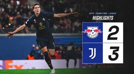 HIGHLIGHTS UCL | RB Leipzig 2-3 Juventus | Dusan and Conceição pull off an amazing COMEBACK