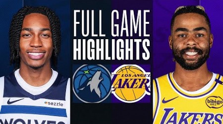 TIMBERWOLVES at LAKERS | NBA PRESEASON FULL GAME HIGHLIGHTS | October 4, 2024