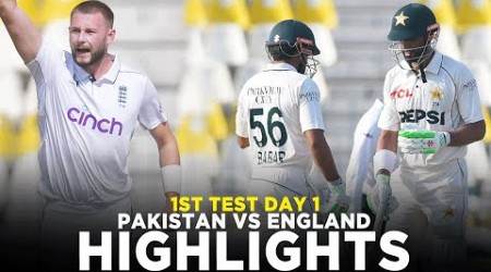 Full Highlights | Pakistan vs England | 1st Test Day 1, 2024 | PCB | M3G1K