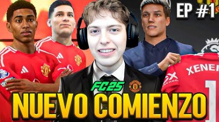 COMENCE UN MODO CARRERA EN EL FC 25 CON EL MANCHESTER UNITED DE ENTRENADOR... EPISODIO 1