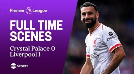 FULL-TIME: Liverpool beat Crystal Palace to go four points clear at the top of the Premier League 