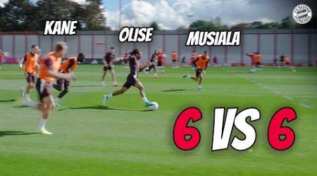 6 vs. 6 in training – Kane scores from distance!