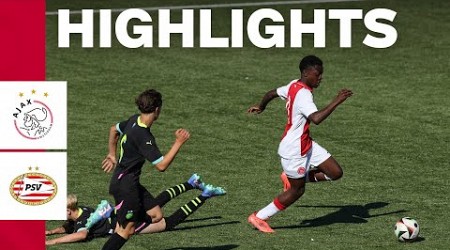 Tense game ⚔️ | Highlights Ajax O15 - PSV O15