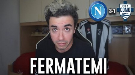 INNAMORATO! MI DOVETE FERMARE SE PARLO TROPPO DI QUESTO GIOCATORE! Napoli Como 3-1