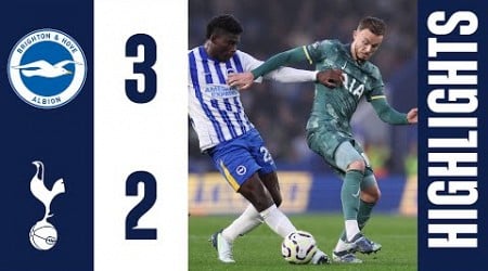 Brighton 3-2 Tottenham Hotspur // PREMIER LEAGUE HIGHLIGHTS