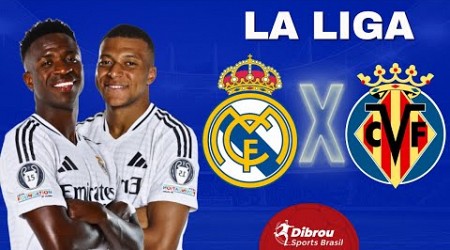 REAL MADRID X VILLARREAL AO VIVO LA LIGA DIRETO DO SANTIAGO BERNABEU | RODADA 9 - NARRAÇÃO