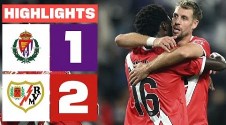 REAL VALLADOLID CF 1 - 2 RAYO VALLECANO | RESUMEN LALIGA EA SPORTS