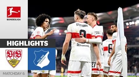 Last Second Drama Secures The Draw! | VfB Stuttgart - TSG Hoffenheim 1:1 | Highlights | MD 6