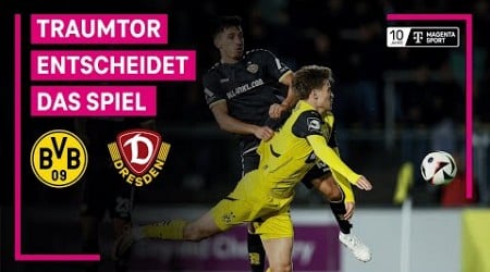 Borussia Dortmund II – SG Dynamo Dresden, Highlights mit Live-Kommentar | 3. Liga | MAGENTA SPORT