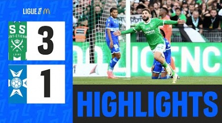 AS SAINT-ÉTIENNE - AJ AUXERRE (3-1) - 7ème journée - Ligue 1 McDonald&#39;s 24/25