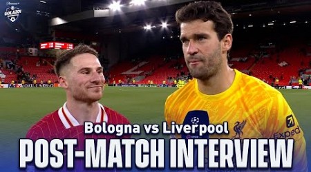 Mac Allister, Alisson, Slot, Salah &amp; more | Bologna vs Liverpool | Post-Match Interview | CBS Sports