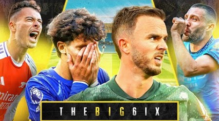 SPURS BOTTLE IT AT BRIGHTON! | CHELSEA FALTER AT HOME! | TOP 3 WIN! | TEN HAG SAFE? | The Big 6ix