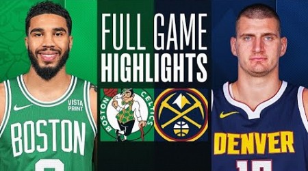 Boston Celtics vs. Denver Nuggets Full Game Highlights - Oct 6 | NBA Pre-Season Highlights 2024