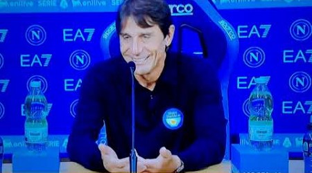 Antonio Conte conferenza stampa post-partita Napoli-Como (3-1)