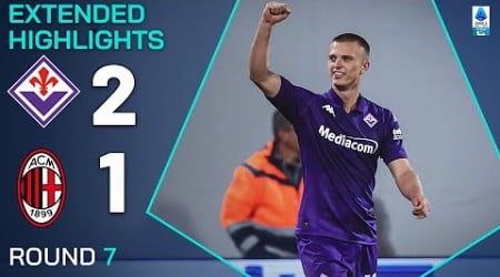 FIORENTINA-MILAN 2-1 | EXTENDED HIGHLIGHTS | SERIE A 2024/25