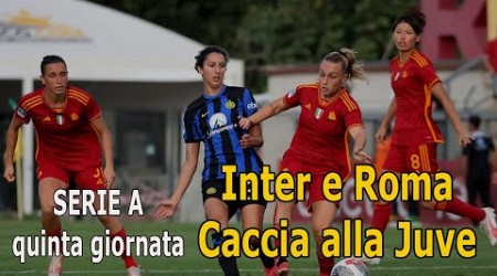 Inter Roma femminile sabato in streaming. La Juve contro la Samp vuole la quinta vittoria