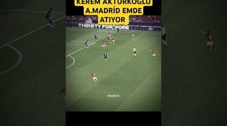 KEREM AKTÜRKOĞLU ATLETİCO MADRİD E DE GOLÜNÜ ATIYOR #galatasaray #keremaktürkoğlu