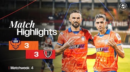 Match Highlights | FC Goa 3-3 NorthEast United FC | MW 4 | ISL 2024-25