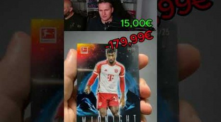 Fussball Topps Bundesliga Midnight Hobby 23/24 Plus oder Minus Challenge Part 121