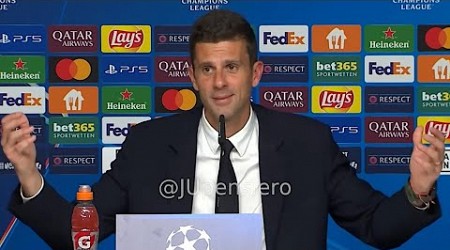 THIAGO MOTTA post Lipsia-Juve 2-3 conferenza stampa: &quot;Eroici? Nonostante tutto! Su Bremer e Nico...&quot;