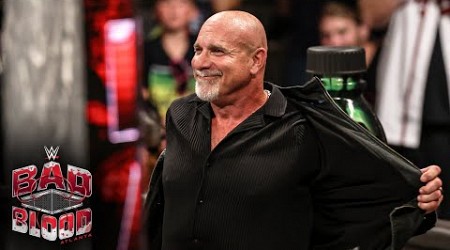 Goldberg jumps the barricade to confront Gunther: Bad Blood 2024 highlights