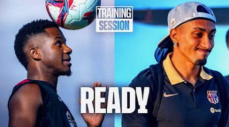 GOING ALL OUT 110% + TRIP TO VITORIA | FC Barcelona training 