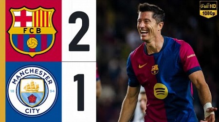 Barcelona vs Manchester City 2-1 • Barcelona Today 