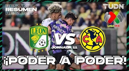 HIGHLIGHTS | León vs América | Liga Mx -AP2024 - J11 | TUDN